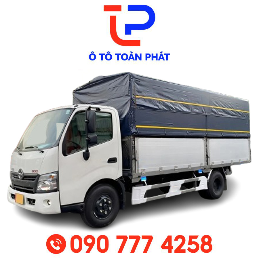 Xe Tải Hino Xzu 720L – 3,5 Tấn Thùng Mui Bạt