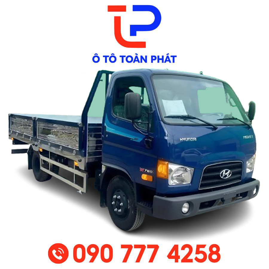Xe Tải Hyundai Mighty W750 3,5 Tấn Thùng Lửng