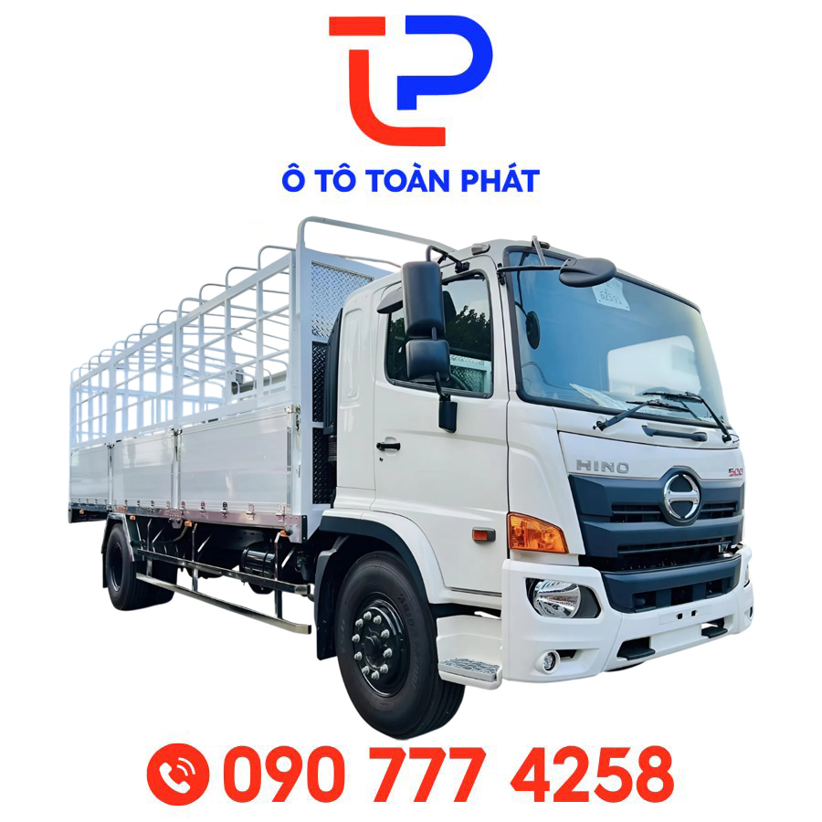 Xe Tải Hino FG8JP8A – 8,3 Tấn Thùng Mui Bạt