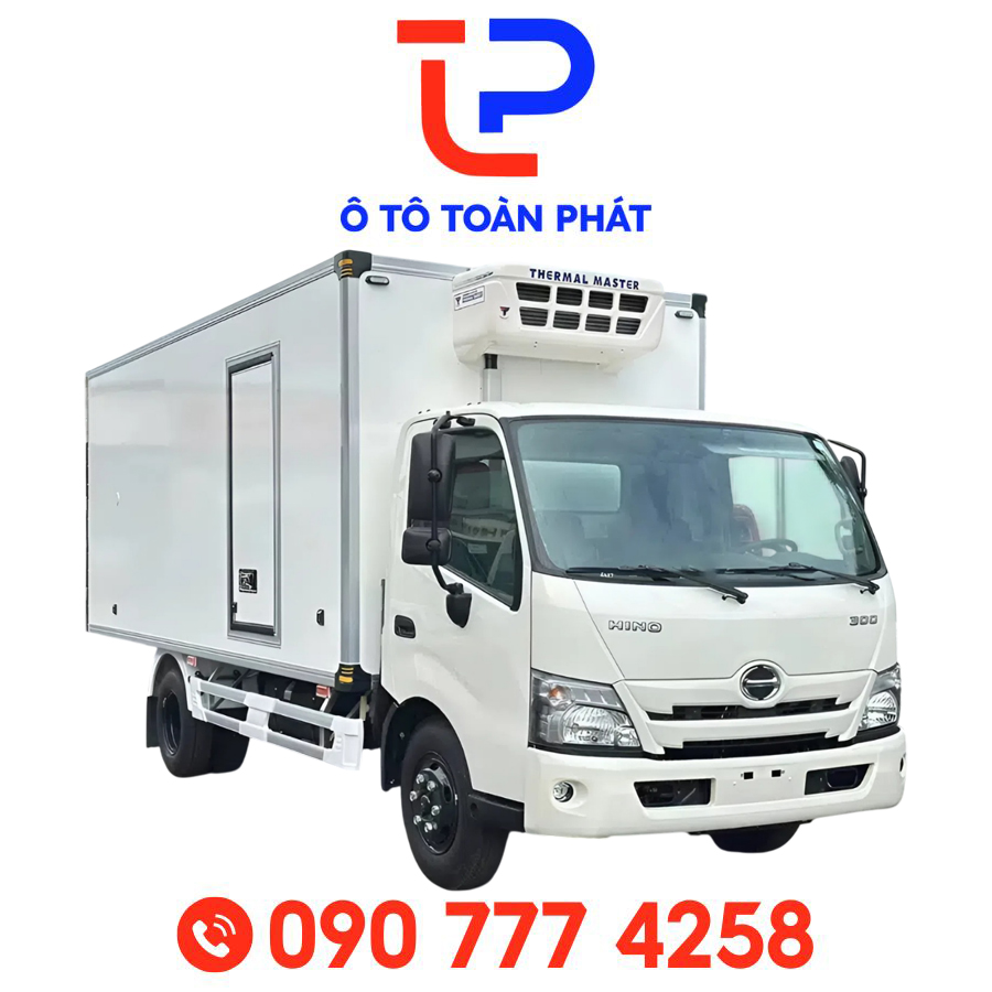 Xe Tải Hino Xzu 730 – 4,3 Tấn Thùng Đông Lạnh
