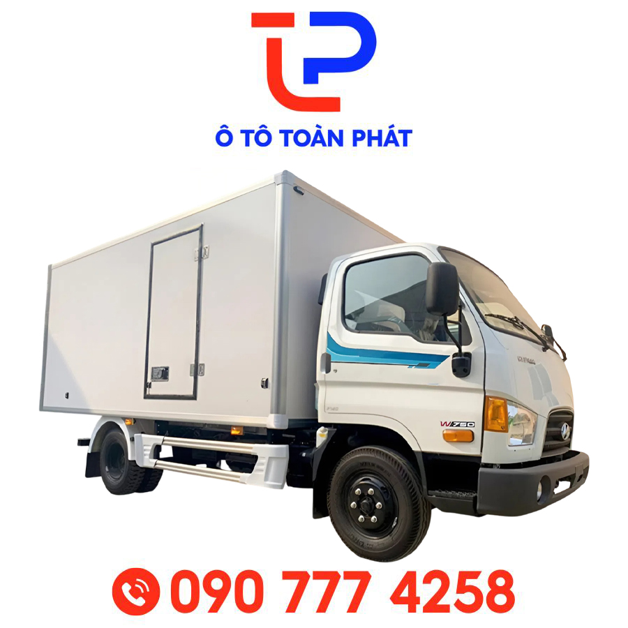 Xe Tải Hyundai Mighty W750 – 3,5 Tấn Thùng Bảo Ôn
