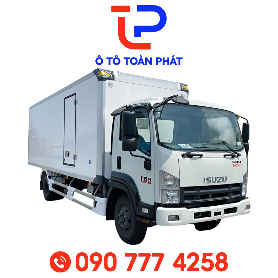Xe Tải Isuzu FRR90NE5 – 6 Tấn Thùng Bảo Ôn