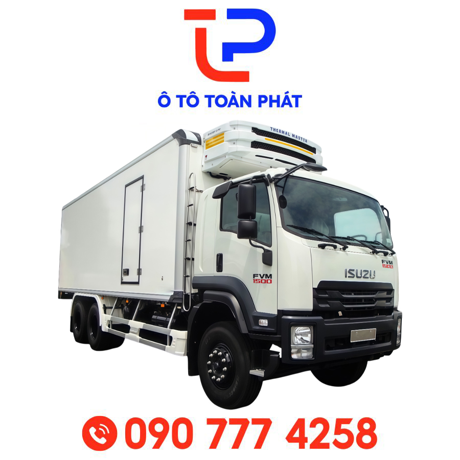 Xe Tải Isuzu FVM60WE5 – 15 Tấn Thùng Đông Lạnh Dài 9m4