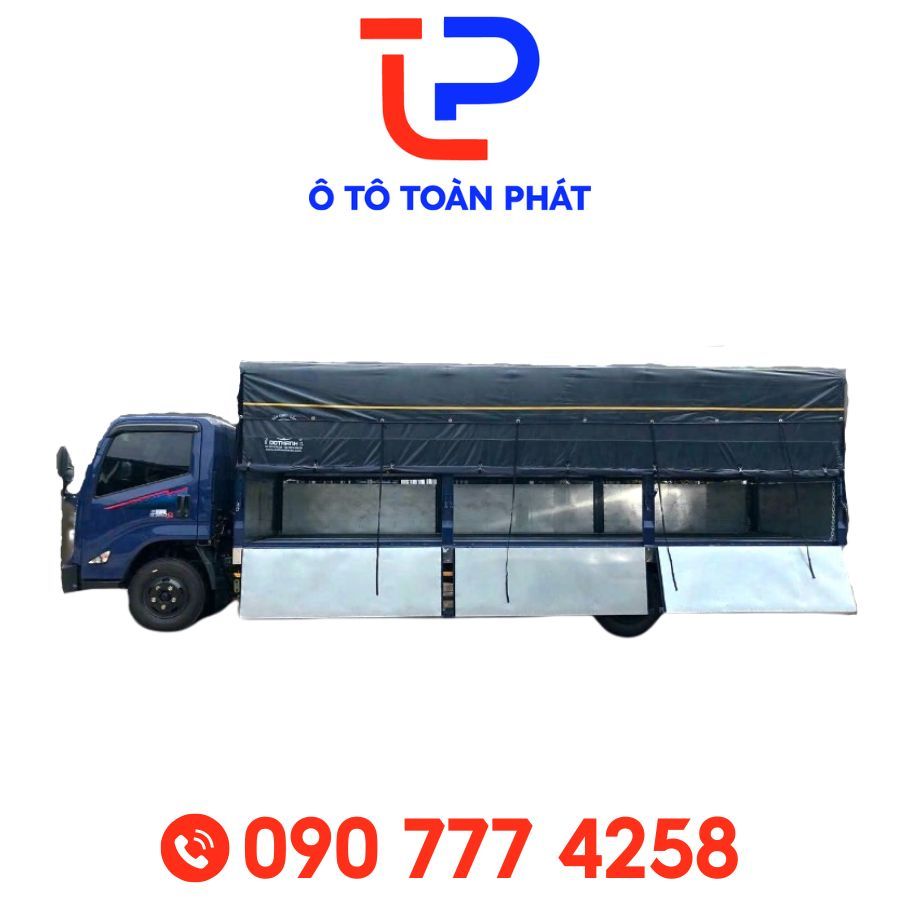 Xe Tải Dothanh Iz190sl 1,9 Tấn Thùng Mui Bạt