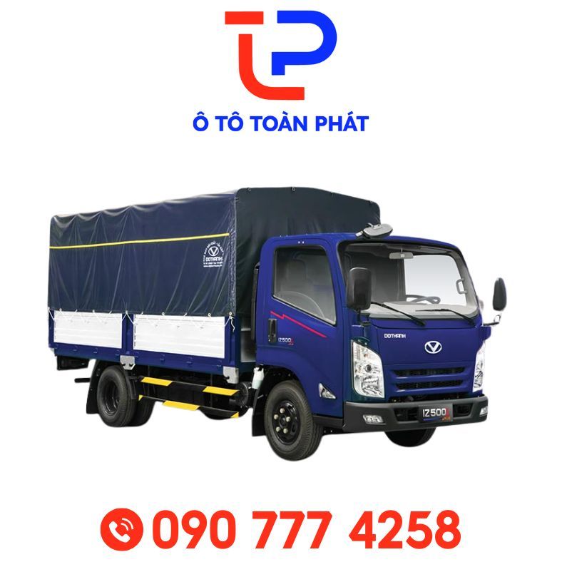 Xe Tải Dothanh Iz500 5 Tấn Thùng Mui Bạt