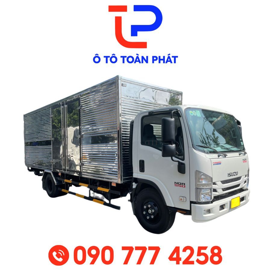 Xe Tải Isuzu Nqr 550 5 Tấn Thùng Kín