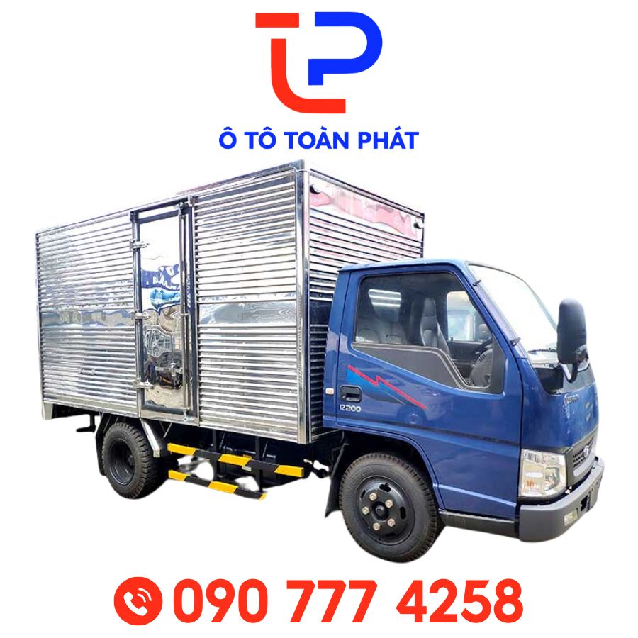 Xe Tải Dothanh Iz200 1,9 Tấn Thùng Kín