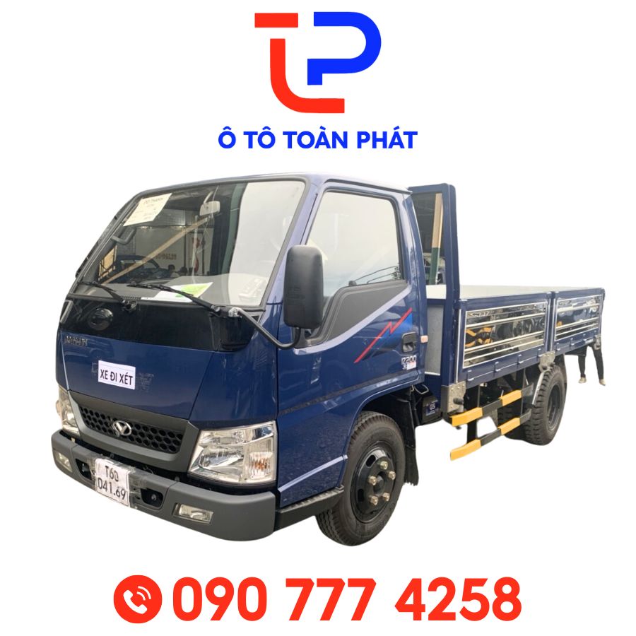 Xe Tải Dothanh Iz250 2,4 Tấn Thùng Lửng