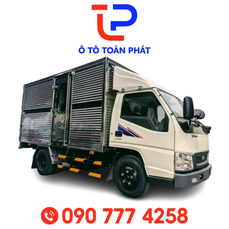 Xe Tải Dothanh Iz250 2,4 Tấn Thùng Kín