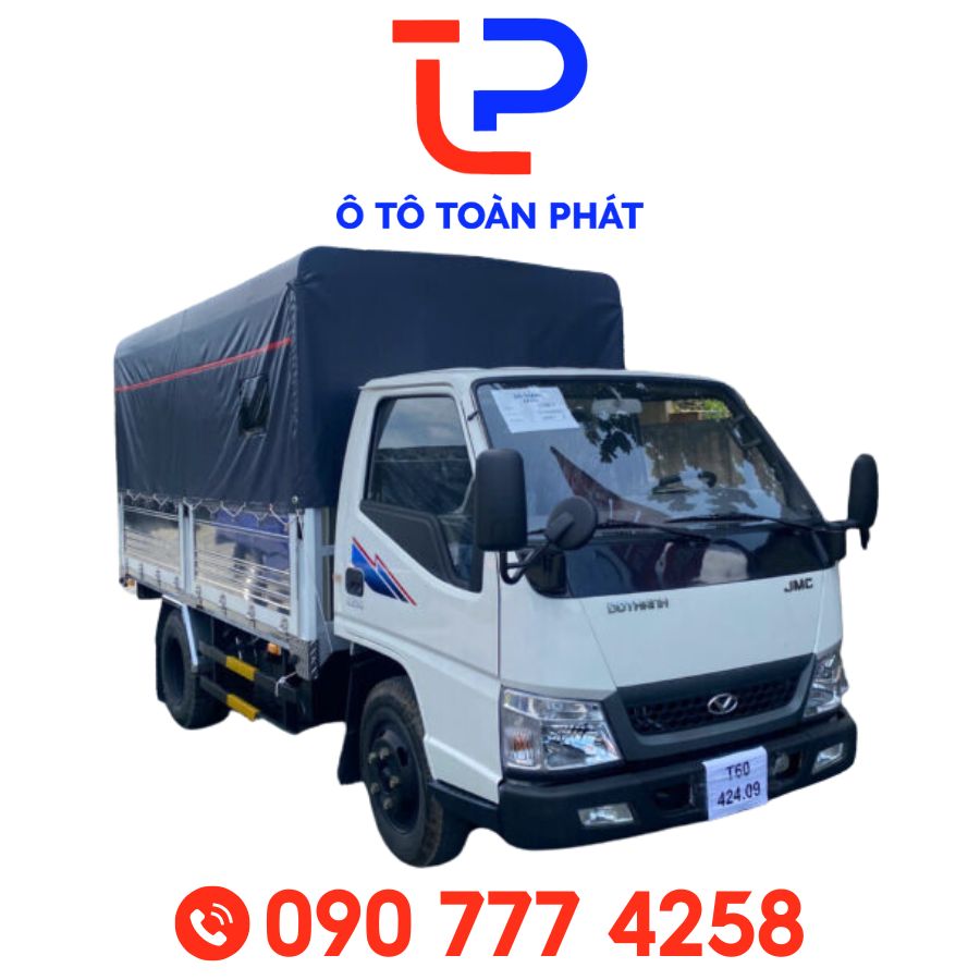 Xe Tải Dothanh Iz250 2,4 Tấn Thùng Mui Bạt