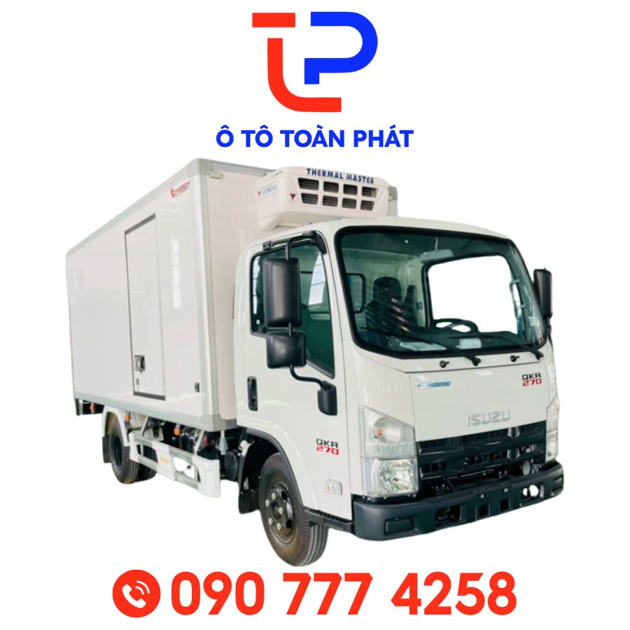 Xe Tải Isuzu Qkr 270 2,4 Tấn Thùng Đông Lạnh