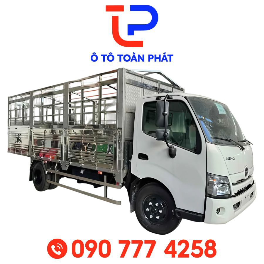 Xe Tải Hino Xzu 730L – 5 Tấn Thùng Mui Bạt