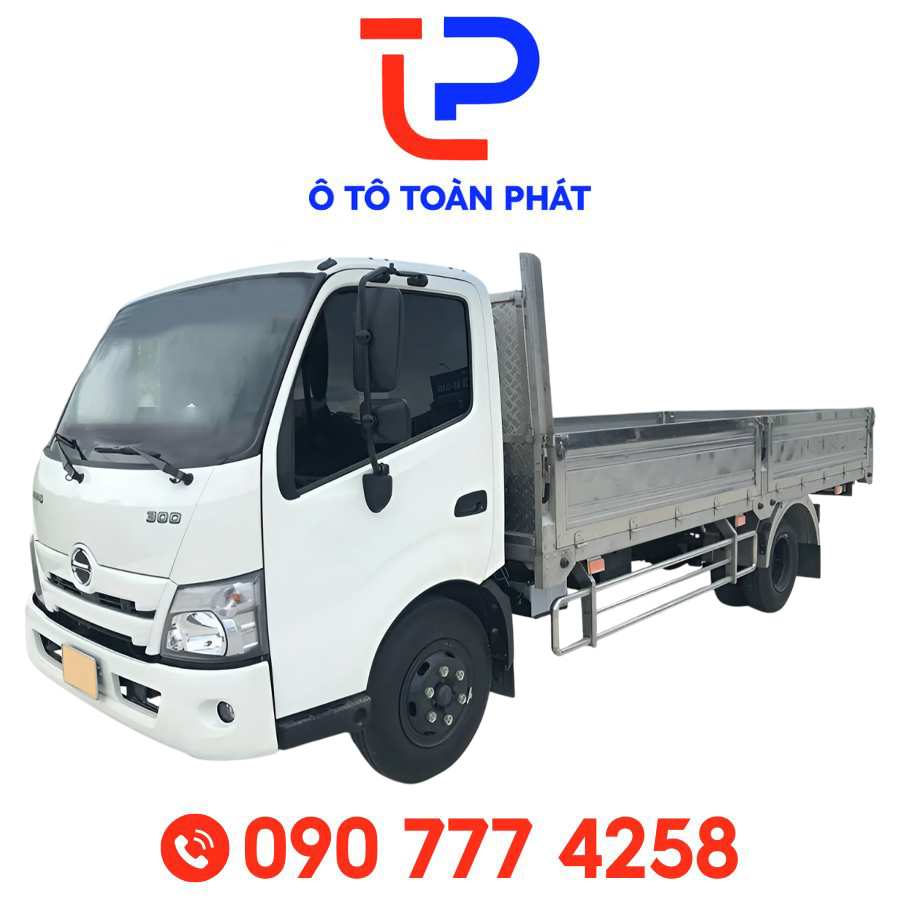 Xe Tải Hino Xzu 720L – 3,5 Tấn Thùng Lửng