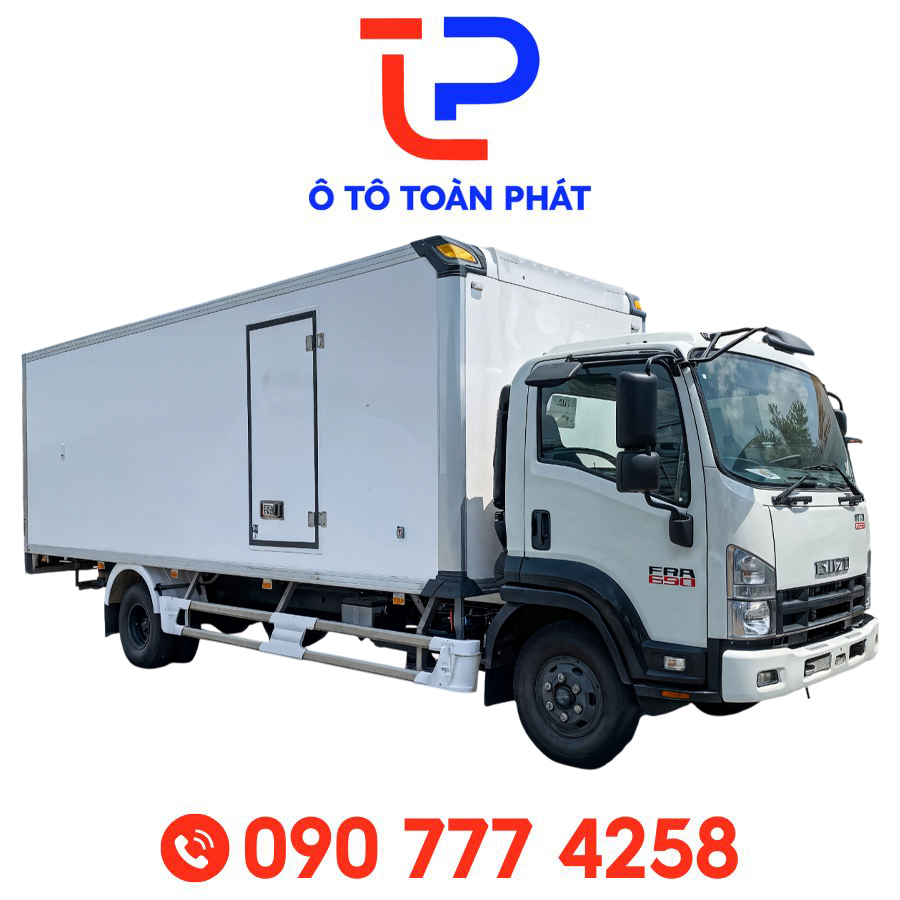 Xe Tải Isuzu FRR90NE5 – 6,5 Tấn Thùng Kín