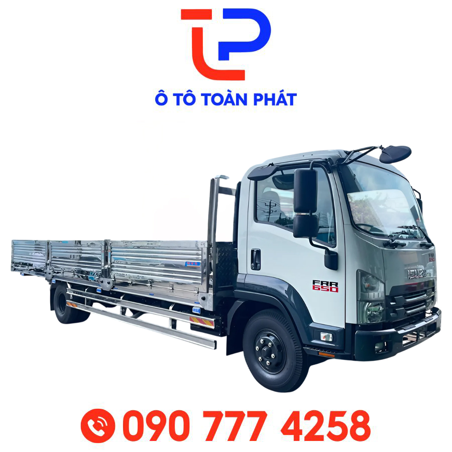 Xe Tải Isuzu FRR90NE5 – 6,7 Tấn Thùng Lửng