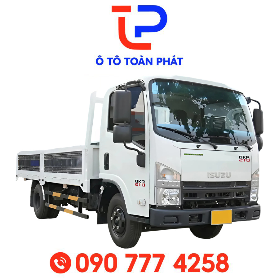 Xe Tải Isuzu QKR 210 – 2,5 Tấn Thùng Lửng