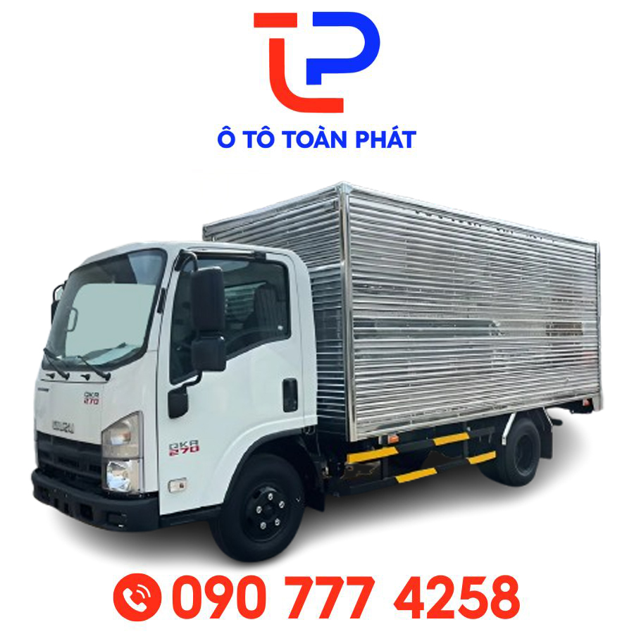 Xe Tải Isuzu QKR 270 2,5 Tấn – 2,7 Tấn Thùng Kín