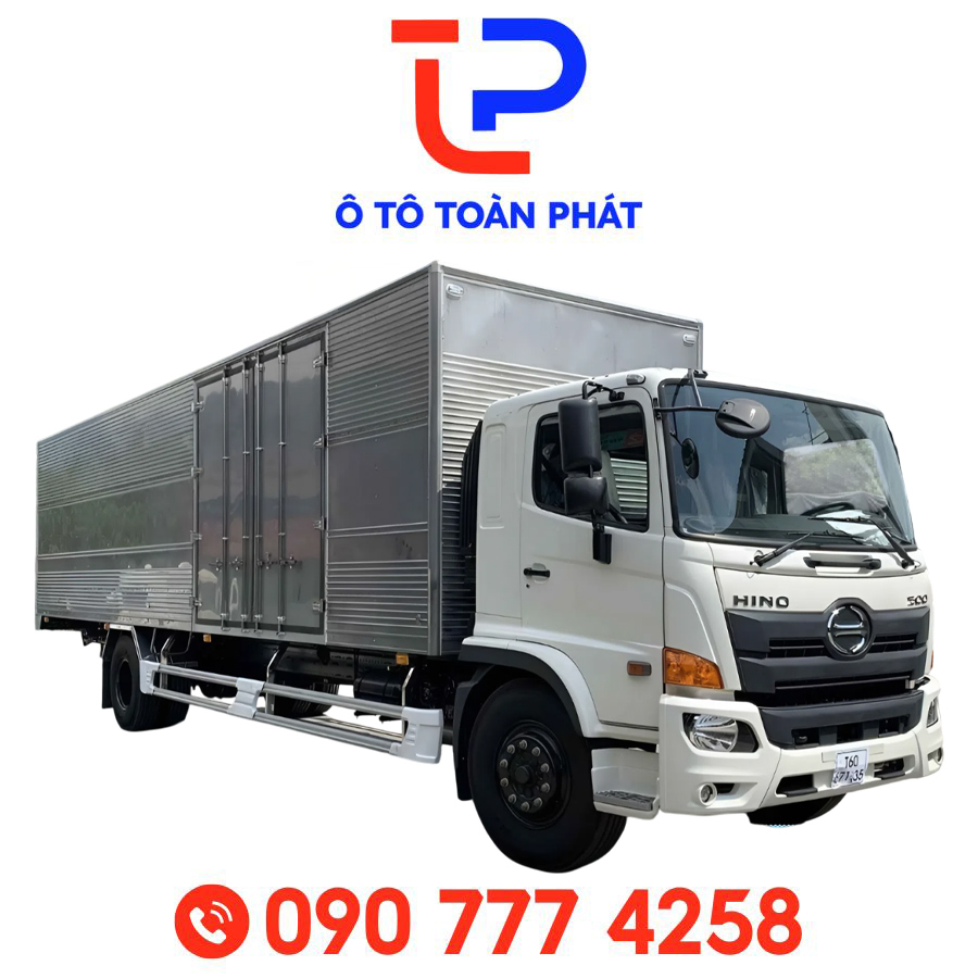 Xe Tải Hino FG8JT8A PGV 7,3 Tấn – Thùng Kín Dài 8m8