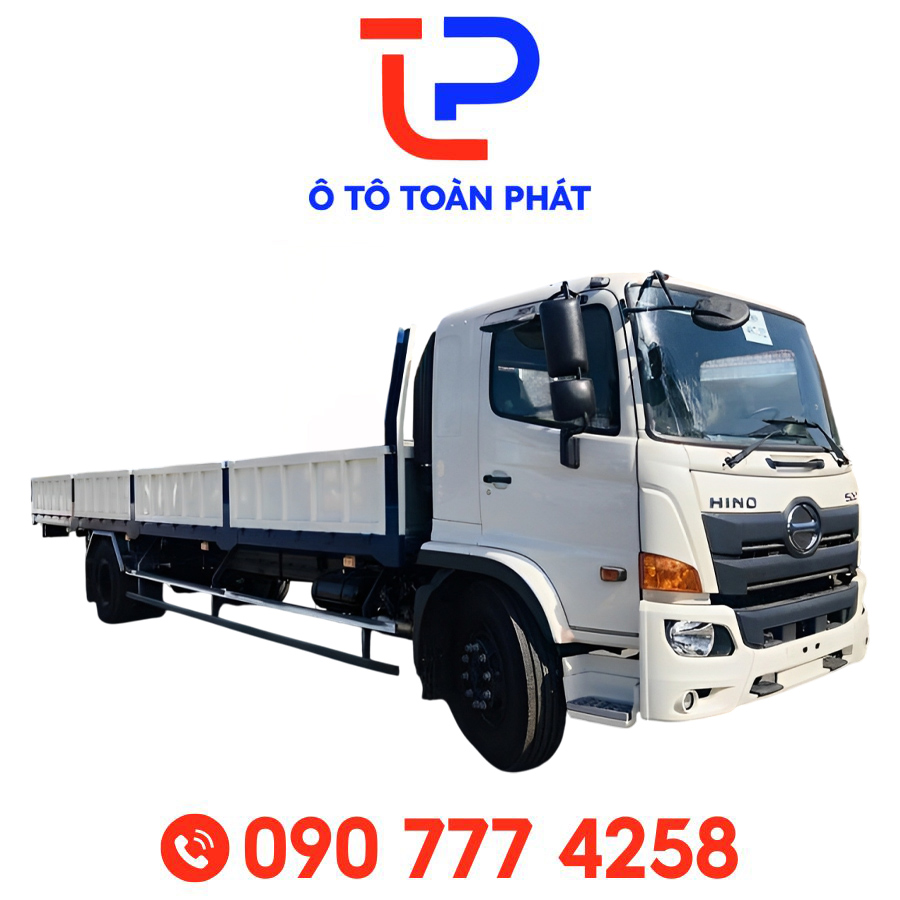 Xe Tải Hino FG8JT8A 7 Tấn – Thùng Lửng Dài 10m