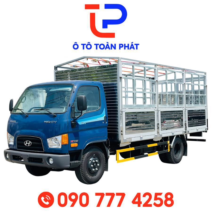 Xe Tải Huyndai Mighty W11S – 7 Tấn Thùng Mui Bạt