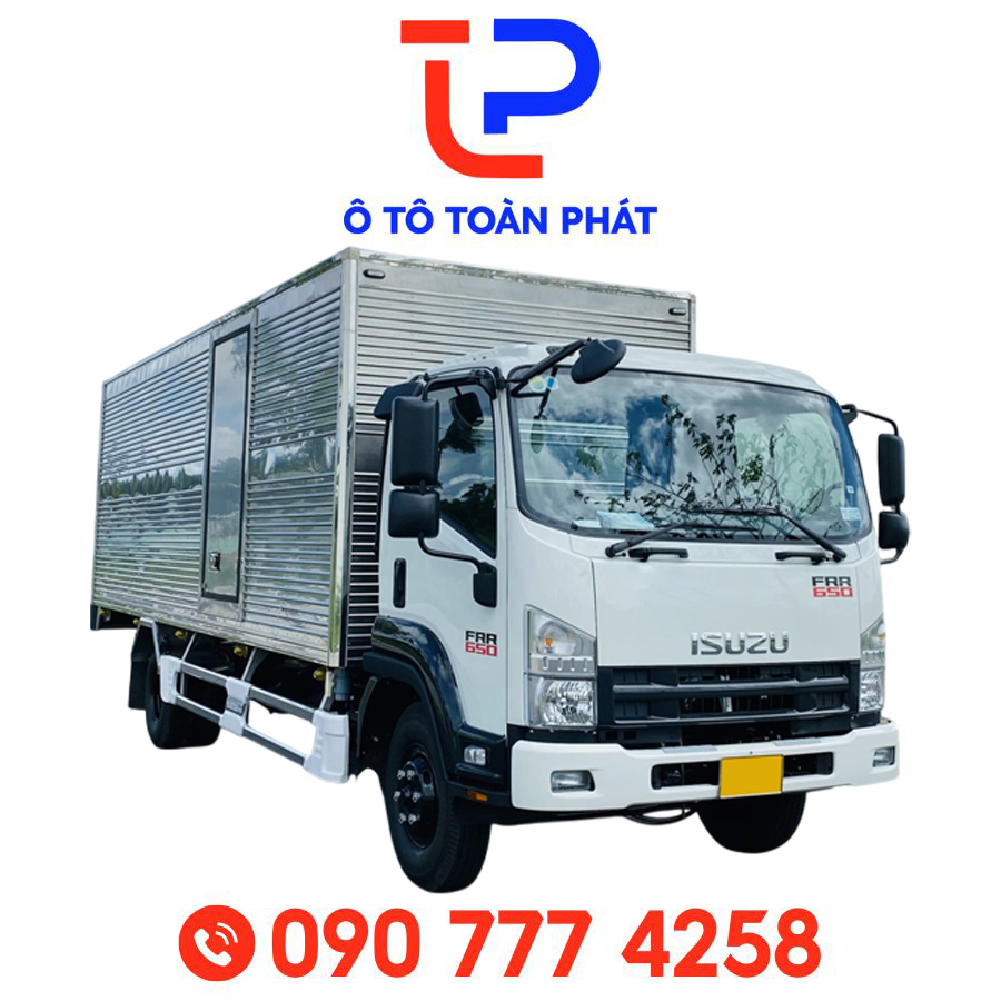 Xe Tải Isuzu FRR90LE5 – 6,5 Tấn Thùng Kín