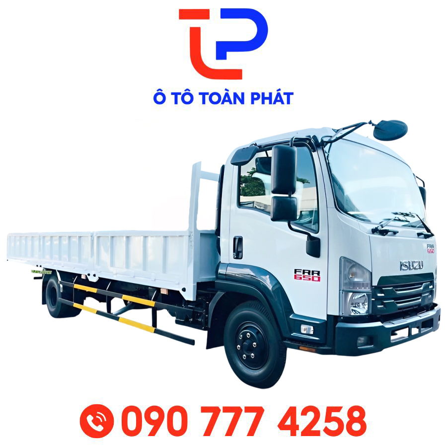Xe Tải Isuzu FRR90LE5  – 6,9 Tấn Thùng Lửng