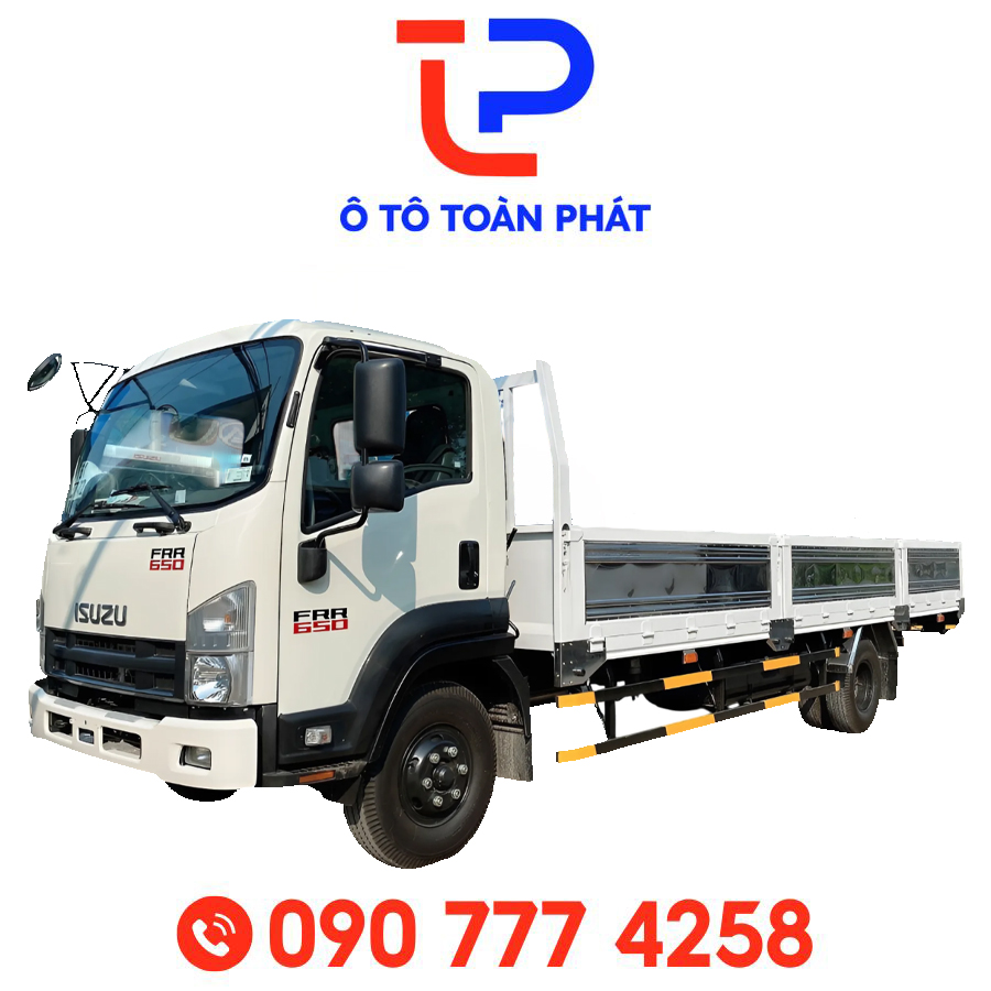 Xe Tải Isuzu FRR90QE5 – 6,5 Tấn Thùng Lửng