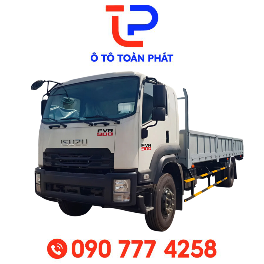 Xe Tải Isuzu FVR 900 – Thùng Lửng Dài 8m2