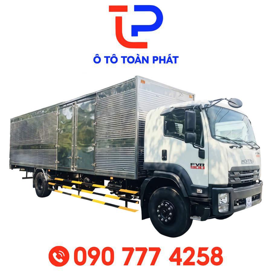 Xe Tải Isuzu FVR34VE5 – Thùng Kín Dài 9m9