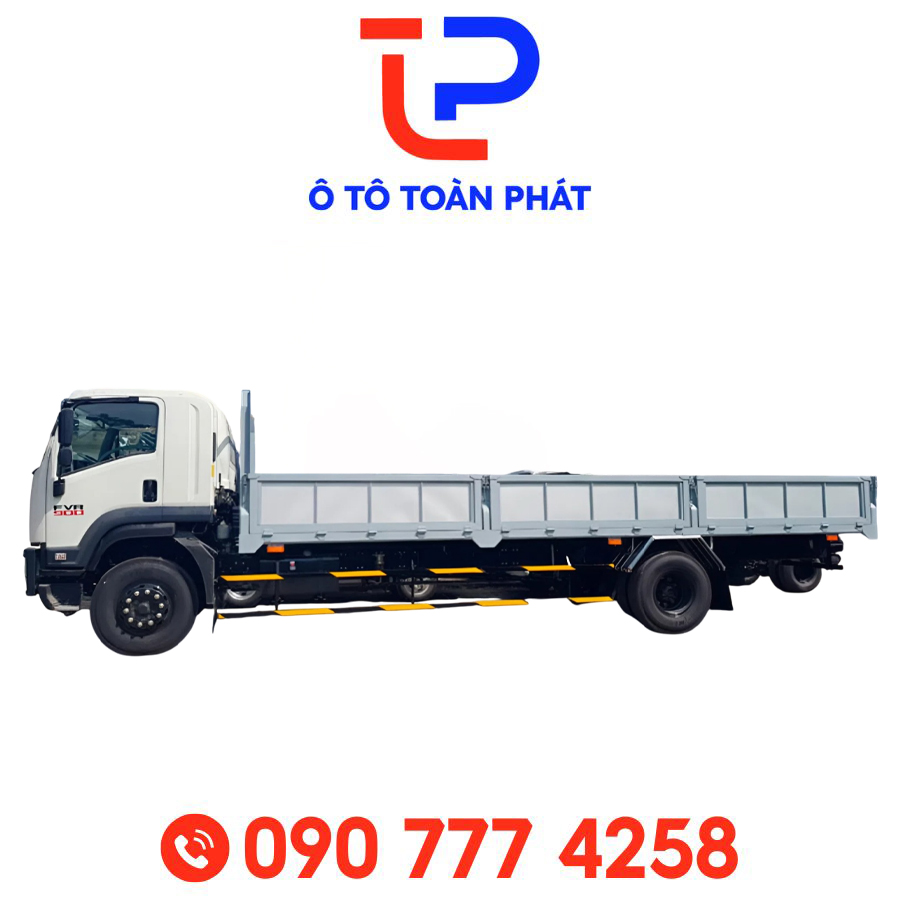 Xe Tải Isuzu FVR34VE5 – Thùng Lửng Dài 9m9