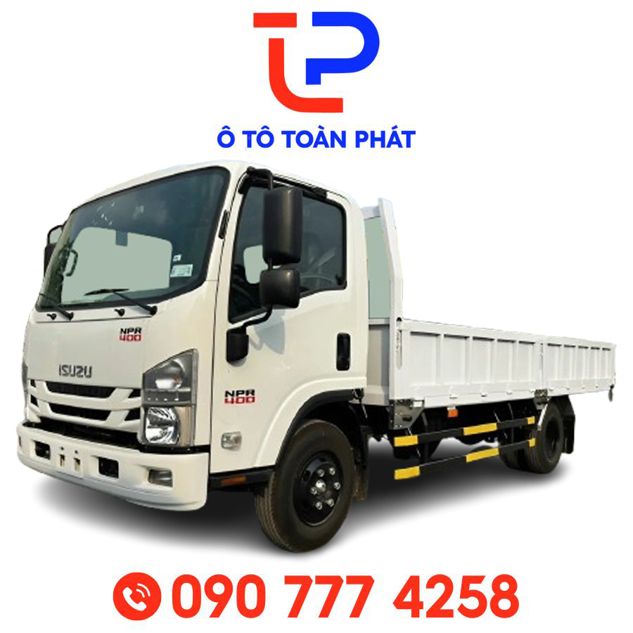 Xe Tải Isuzu NPR 400 – 3,5 Tấn Thùng Lửng