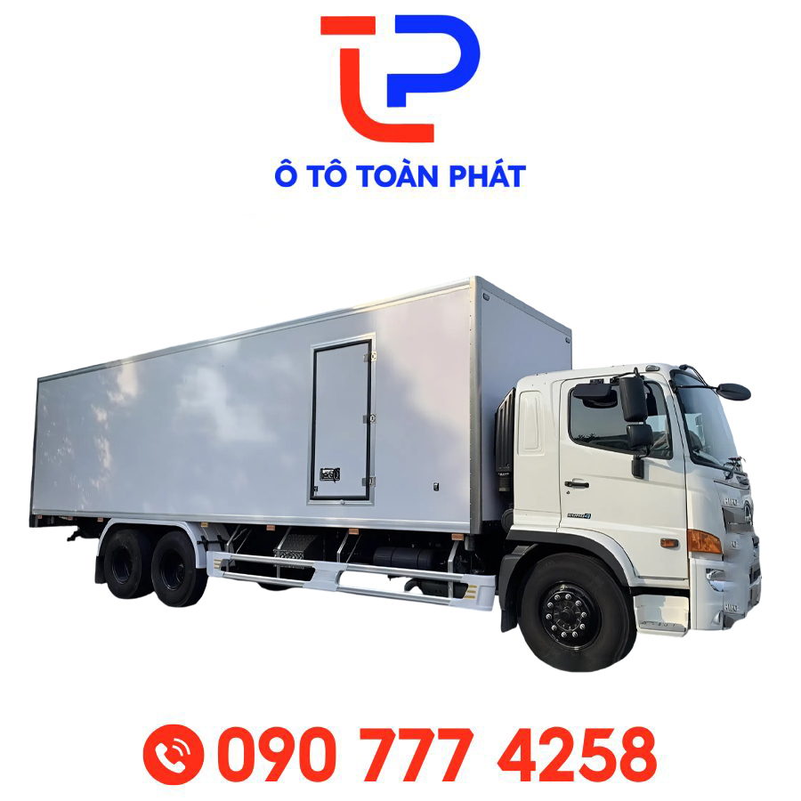Xe Tải Hino FL8JW8A 15 Tấn – Thùng Bảo Ôn Dài 9m4