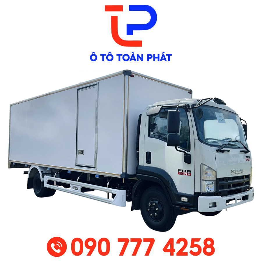 Xe Tải Isuzu FRR90LE5 – 6 Tấn Thùng Bảo Ôn