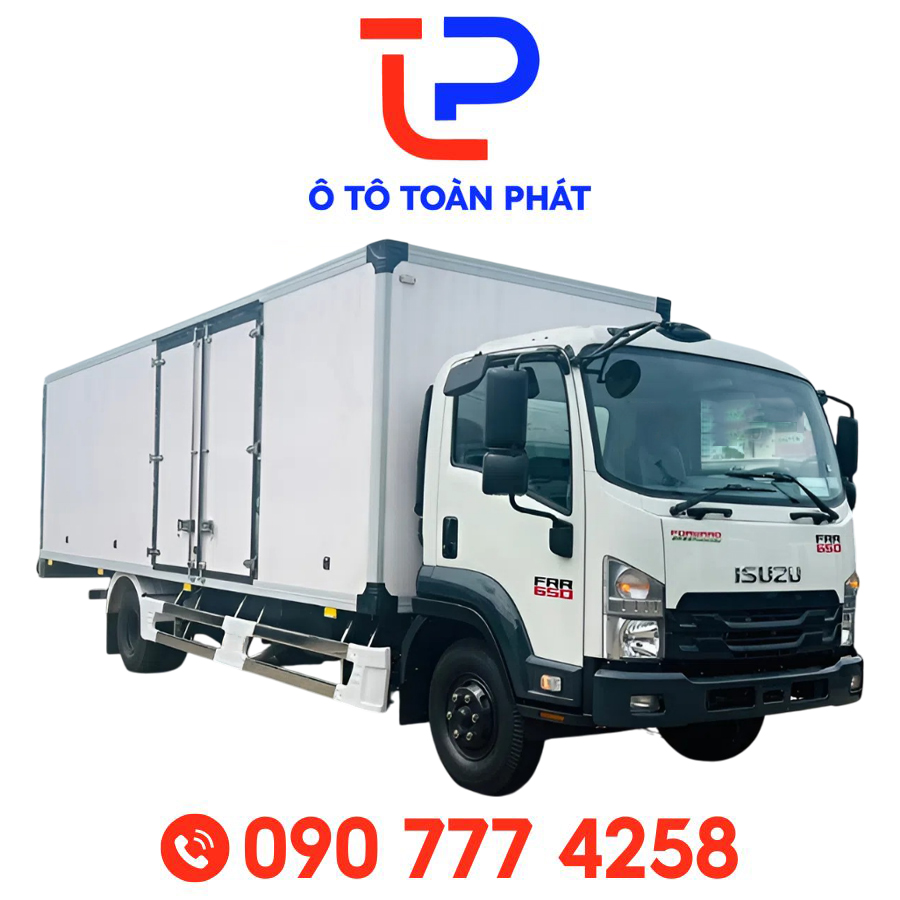 Xe Tải Isuzu FRR90QE5 – Thùng Bảo Ôn Dài 7m2