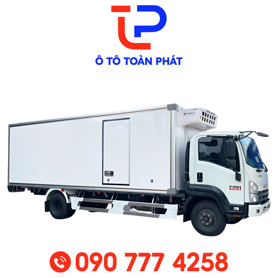 Xe Tải Isuzu FRR90QE5 – Thùng Đông Lạnh Dài 7m2