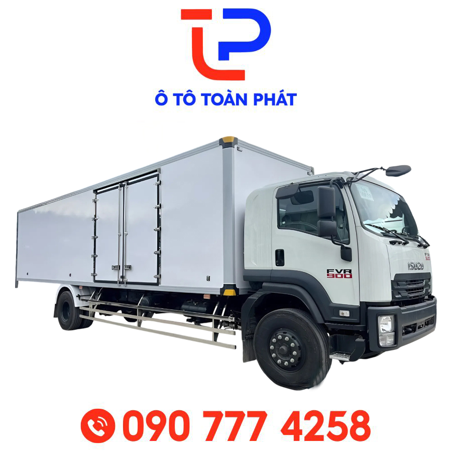 Xe Tải Isuzu FVR34VE5 – Thùng Bảo Ôn Dài 9m9