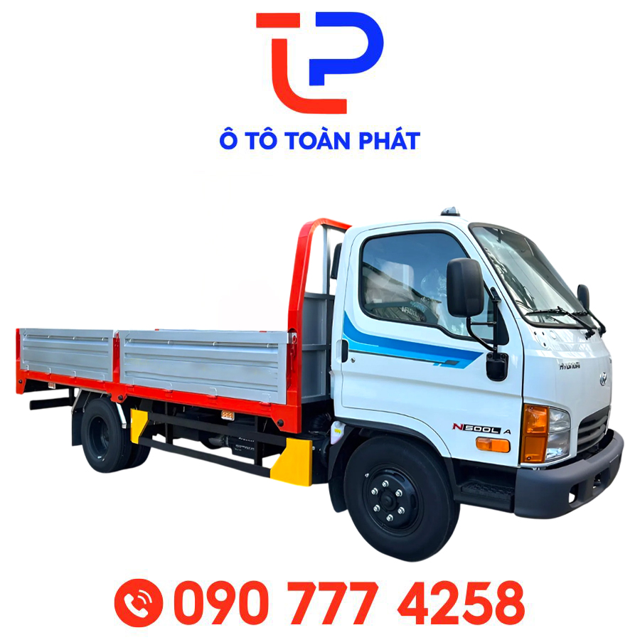 Xe Tải Hyundai Mighty N500LA 1,9 – 2,4 Tấn Thùng Lửng
