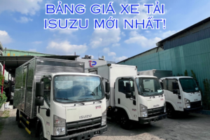Bảng Giá Xe Tải Isuzu Euro 5 Mới Nhất Tháng 05/2026
