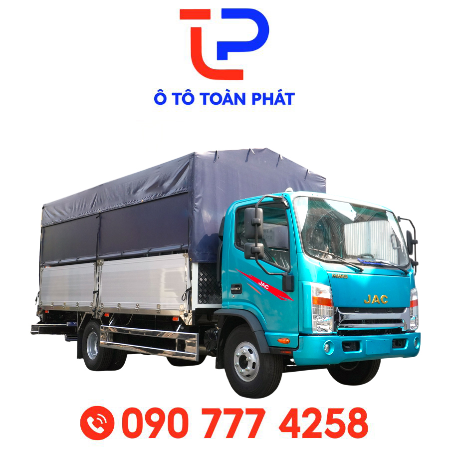 Xe Tải Jac N650 E5 – 6.8 Tấn Thùng Bạt