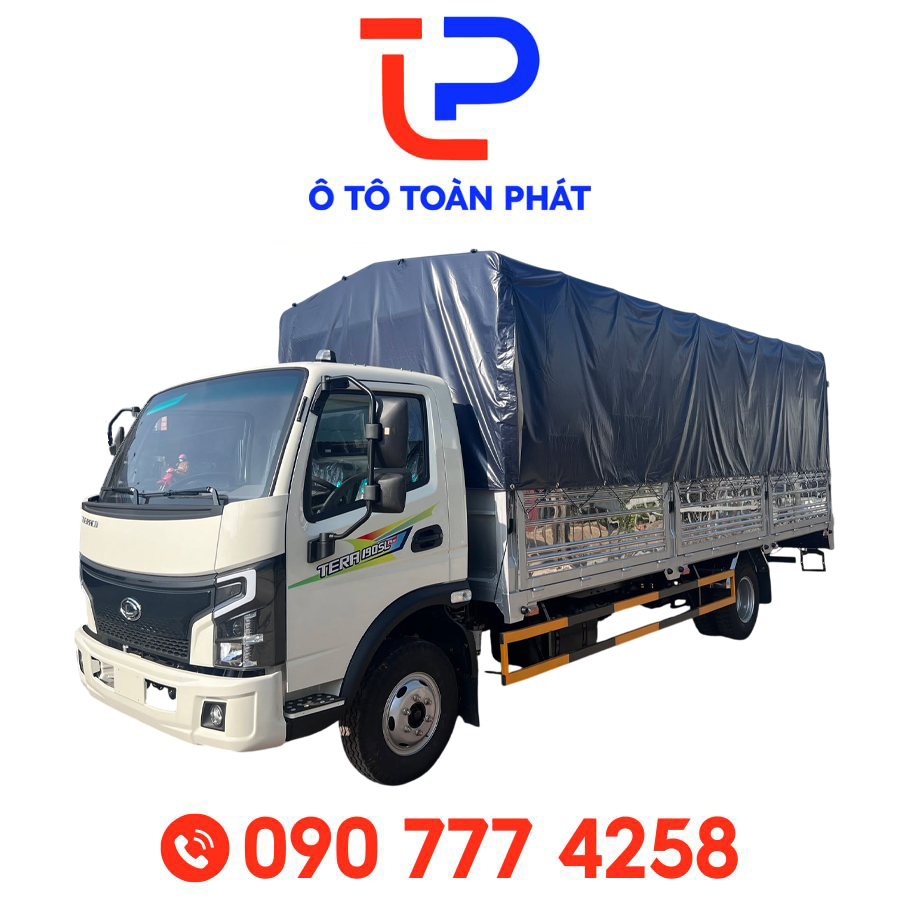 Xe Tải Tera 190SL Plus – Thùng Bạt Dài 6m2