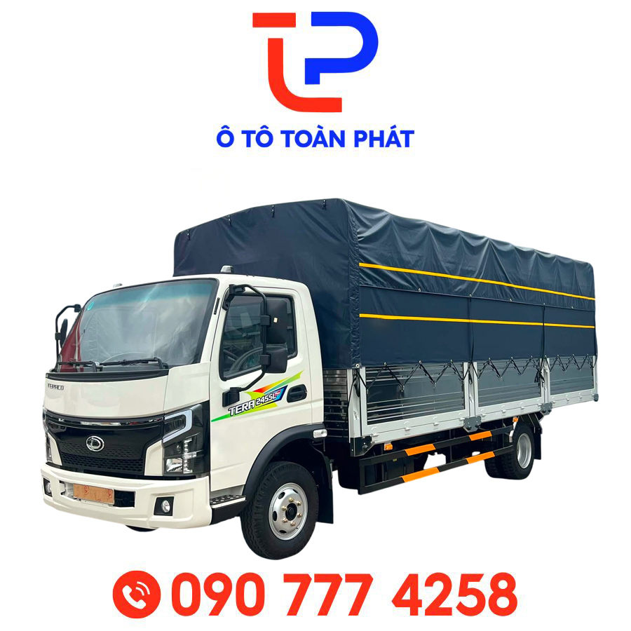 Xe Tải Tera 245SL Plus – Thùng Bạt Dài 6m2