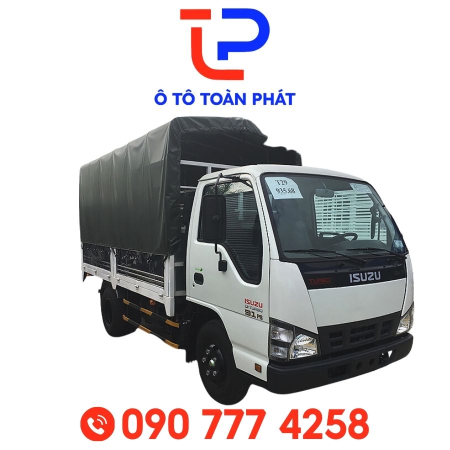 xe Tải Isuzu Qkr 230 1,9 Tấn – 2,4 Tấn Thùng Mui Bạt