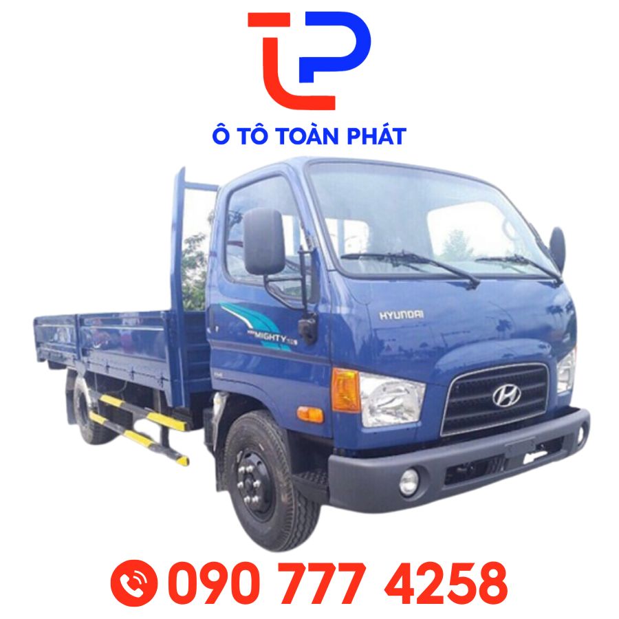 Xe Tải Hyundai Mighty W750l 3,4 Tấn Thùng Lửng